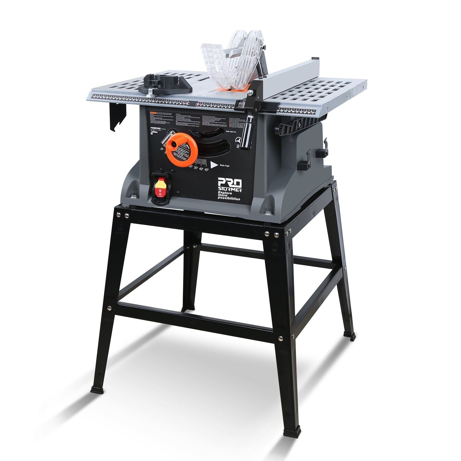 Prostormer Table Saw 10 Inch 15A Multifunctional Saw - Image 1