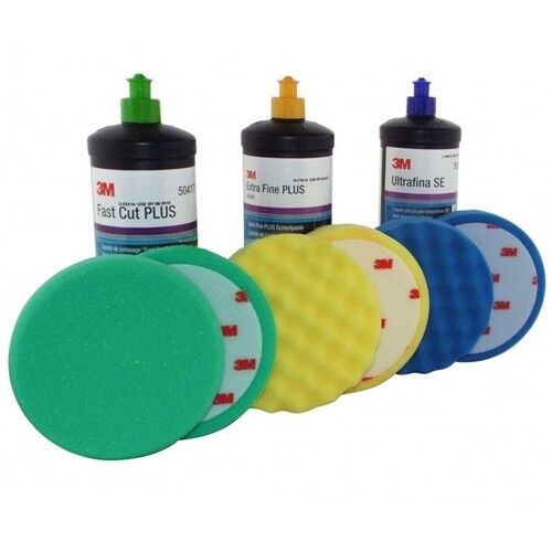 3M Perfect-It III Triple Polish & Compound Set – Professional Automotive Paint Correction Kit - Image 1